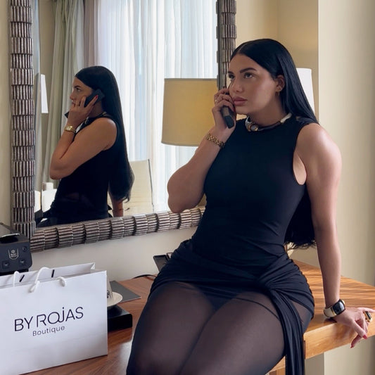 Lili black dress
