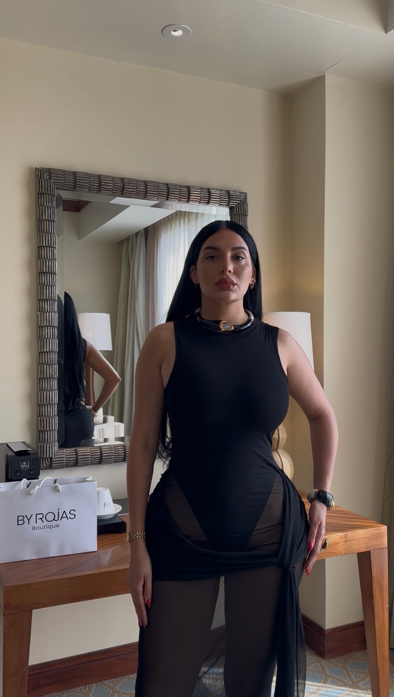 Lili black dress